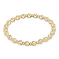 Classic Grateful 5mm Gold Bead Bracelet