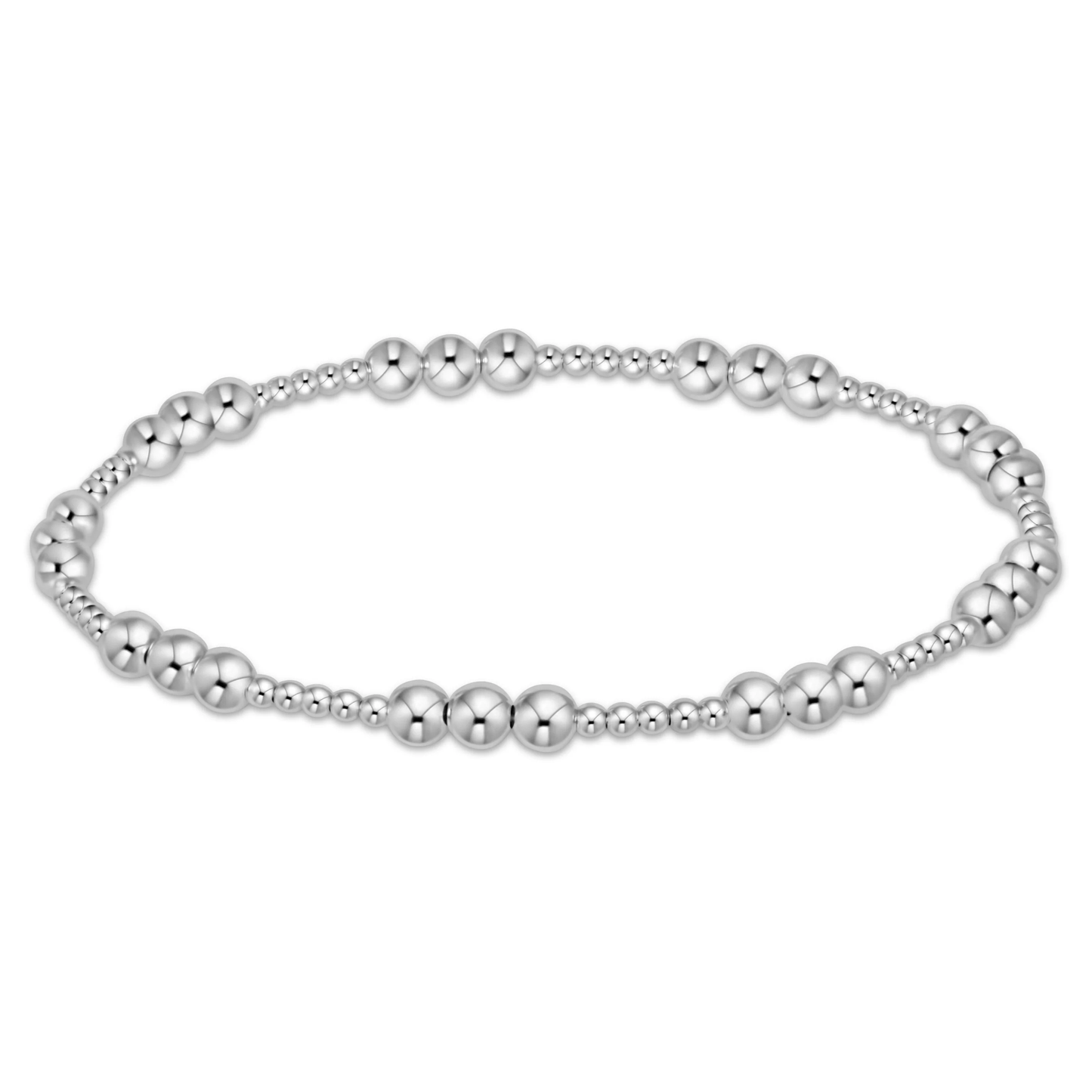 Classic Joy 4mm Pattern Bracelet - Silver