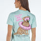 Sandy Paws Salty Kisses Mint SS Tee