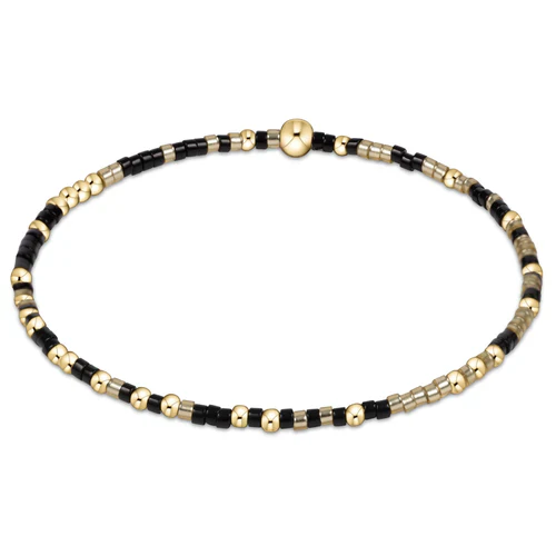 Gameday Hope Unwritten Bracelet - Gold Luster - Onyx