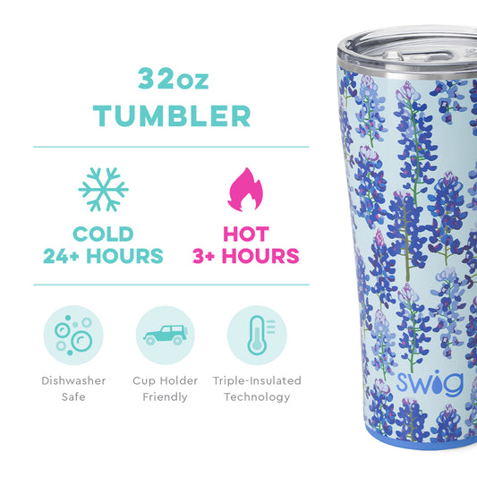 Bluebonnet Tumbler 32oz