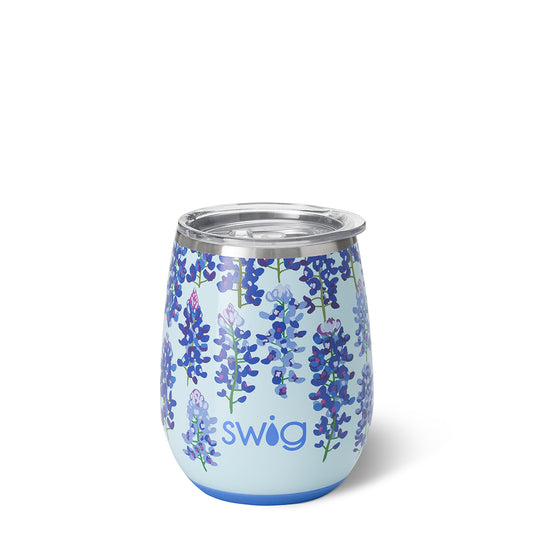 Bluebonnet Stemless Wine Cup 14oz