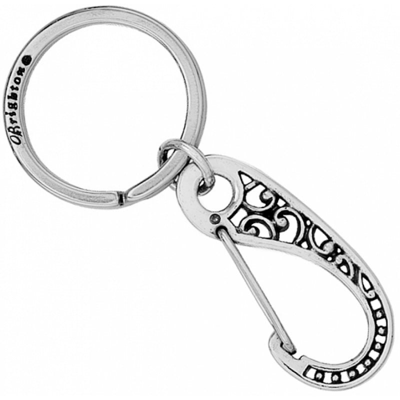 Silver Crystal Ball Keyfob