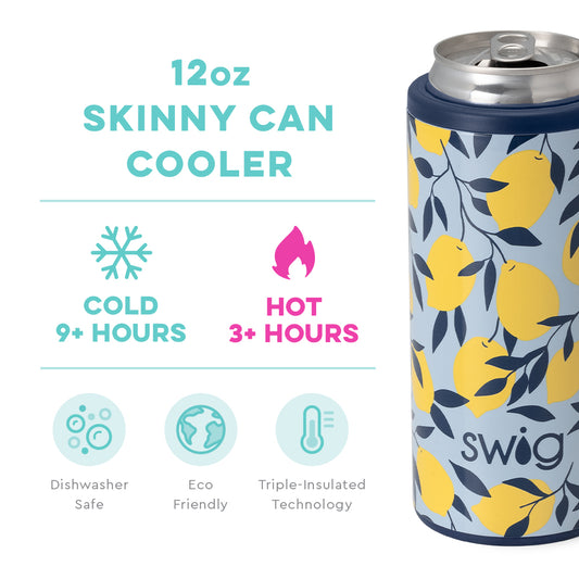 Limoncello Skinny Can Cooler (12oz)