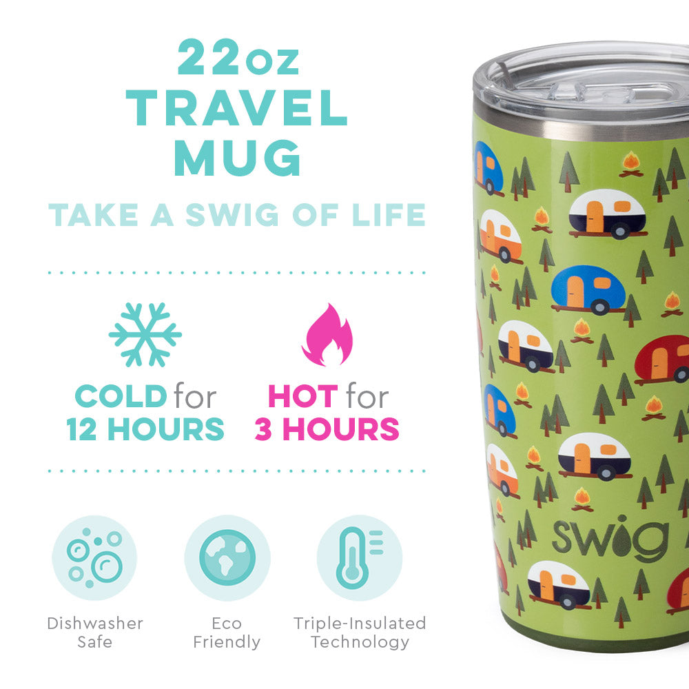 Happy Camper 22oz Mug