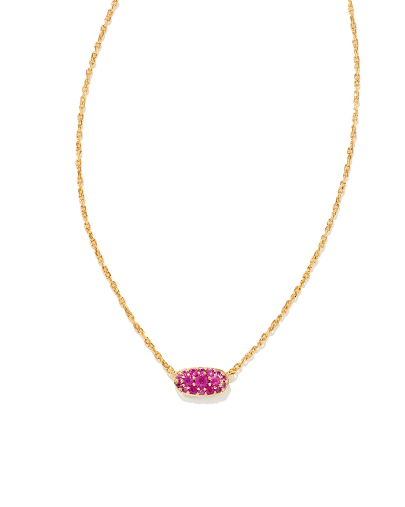 Grayson Crystal Ruby Necklace