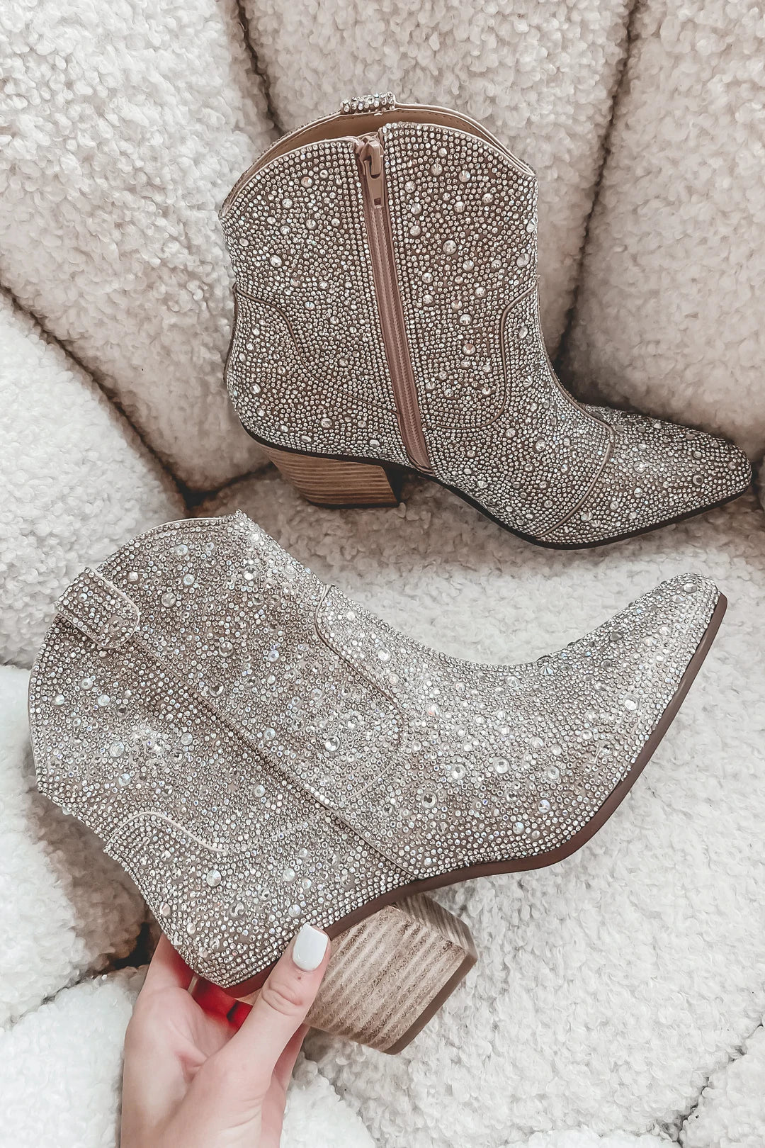 Clear bootie hot sale